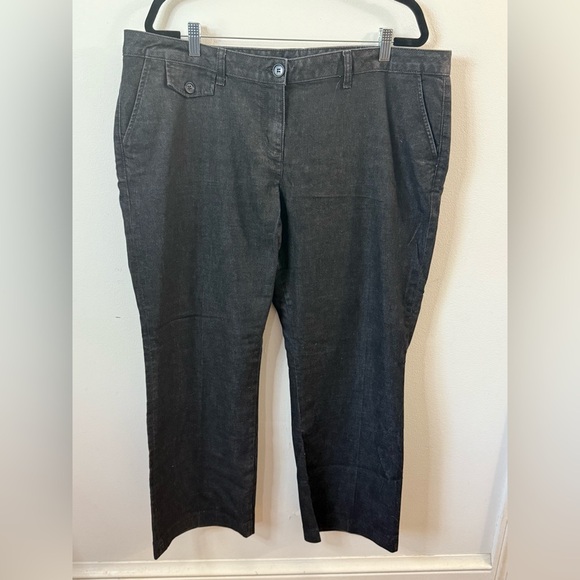 Talbots Women’s Dark Denim Trouser Jeans Size 20WP - Picture 1 of 7